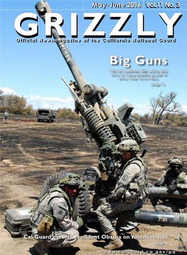 Big Guns 79Th IBCT Partners with Active Duty Army at Camp Roberts As Part of Army Total Force Policy Page 12