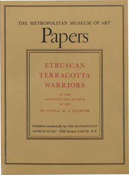 Etruscan Terracotta Warriors