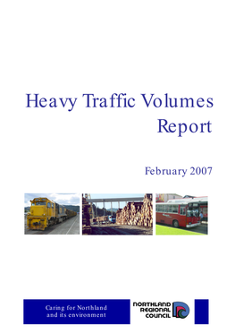 Heavy Traffic Volumes Report
