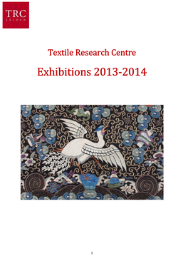 Exhibitions 2013-2014