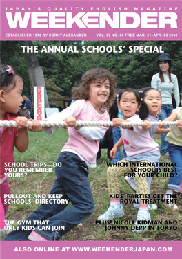 The Annual Schools' Special