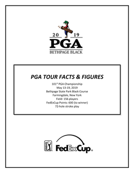 Pga Tour Facts & Figures