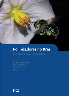 Polinizadores No Brasil Contribuição E Perspectivas Para a Biodiversidade, Uso Sustentável, Conservação E Serviços Ambientais