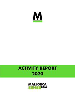 ACTIITY REPORT 2020 Copia