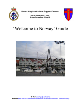 'Welcome to Norway' Guide