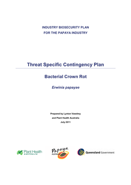 Bacterial Crown Rot CP