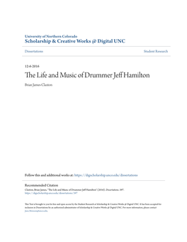 The Life and Music of Drummer Jeff Hamilton