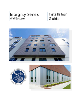 Integrity Series Installation Wall System Guide Integrity Series