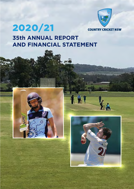 2020/21 NSW Country Cricket Annual Report