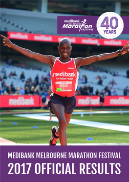 Melbourne Marathon Official Results 2017