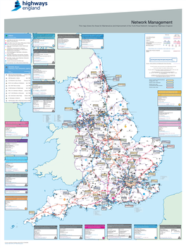 Areas for Maintenance and Improvement of the Trunk Road Network Managed by Highways England