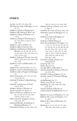 Aachen 58, 63, 157, 234, 236 Aba-Samuel, King of Hungary 52