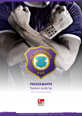 PRESSEMAPPE Saison 2018/19