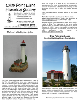 Crisp Point Light Historical Society