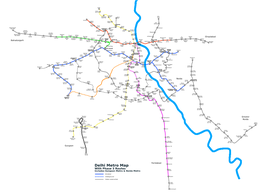 Delhi Metro Map Ajronda