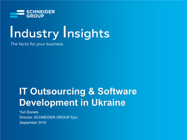 IT Outsourcing & Software Development in Ukraine