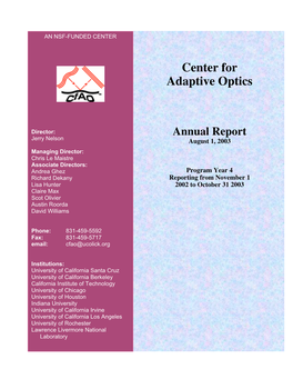 Year 4 Annual Report