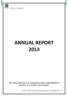 Annual Report 2013