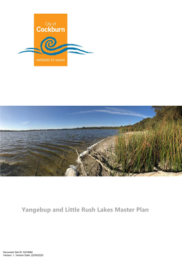 Yangebup and Little Rush Lakes Master Plan