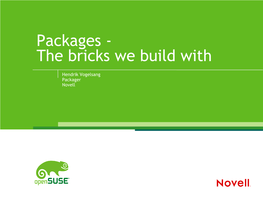 The Bricks We Build With