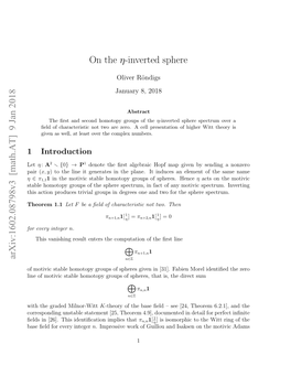 On the $\Eta $-Inverted Sphere