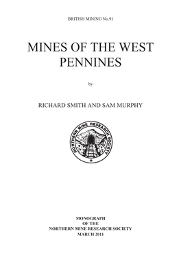 Mines of the West Pennines