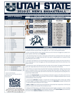 Utah State Men's Basketball