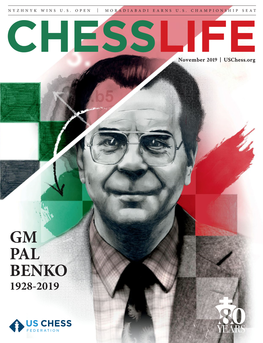 GM PAL BENKO 1928-2019 the United States’ Largest Chess Specialty Retailer