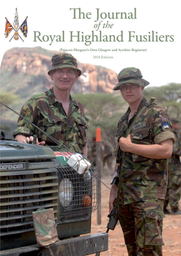 The Journal Royal Highland Fusiliers