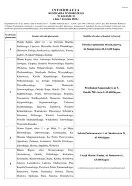 Urząd Miasta I Gminy, Ul. Ratuszowa 1, 63-600 Kępno