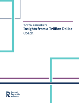 Insights from a Trillion Dollar Coach 2