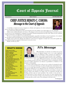 CA Journal XIII Finale 2