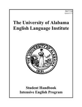 The University of Alabama English Language Institute
