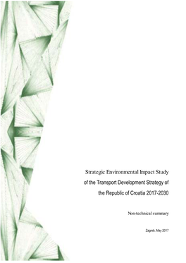 Strategic Environmental Impact Study of the Transport Development Strategy of the Republic of Croatia 2017-2030