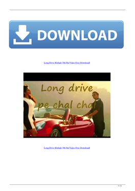 Long Drive Khiladi 786 Hd Video Free Downloadl