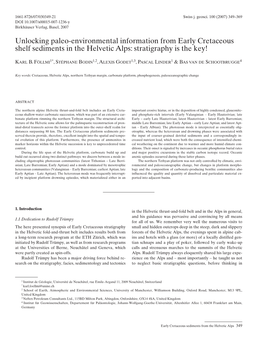 Stratigraphy Is the Key!