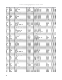 Exemplary List 19.Xlsx