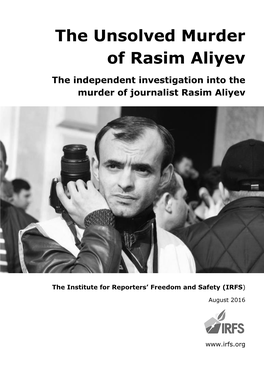 The Unsolved Murder of Rasim Aliyev