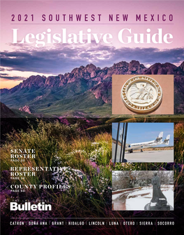 2021 SOUTHWEST NEW MEXICO Legislative Guide