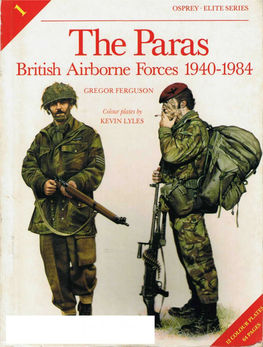 The Paras British Airborne Forces 1940-1984