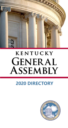 2020 Kentucky General Assembly Directory