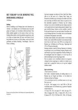 Het Verloop Van De Romeinse Weg Door Door Landgraaf