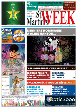 DERNIERS HOMMAGES À ALINE HANSON… P.2