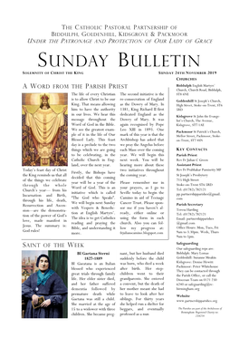 Parish Bulletin 24.11.19.Pub