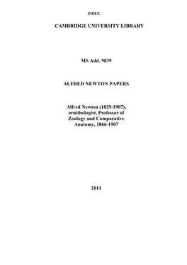 Alfred-Newton-Papers.Pdf