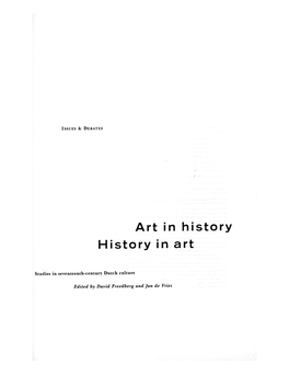 Art in History History in Art