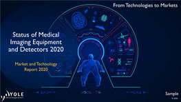 Status of Medical Imaging Equipment and Detectors 2020