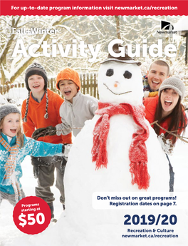 Fall+Winter Activity Guide