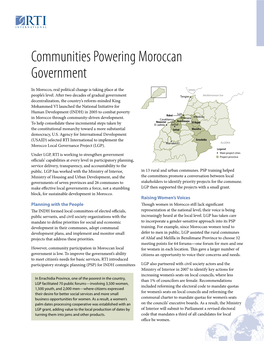 Communities Powering Moroccan Government