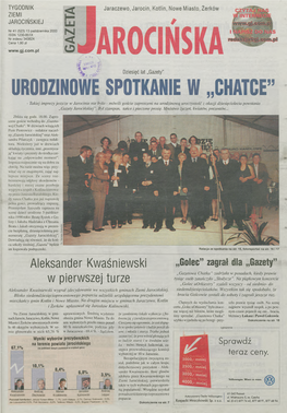 Urodzinowe Spotkanie W „Chatce”